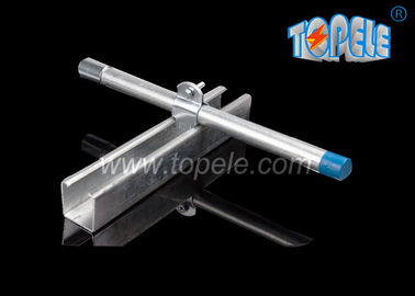 Black HDG Slotted Plain Strut Unistrut Channel To Support Conduits 41X 41MM