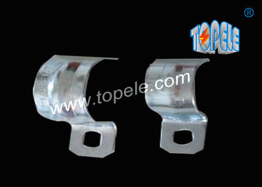 1/2 - 4 Inch ,  IMC Conduit And Fittings  Zinc Plated Steel conduit strap  / One Hole Conduit Pipe Clamp