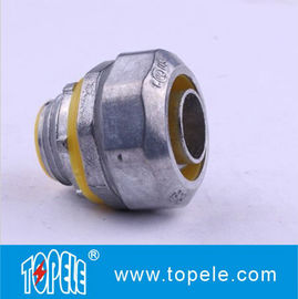4” Flexible Conduit And Fittings Blue / Yellow Straight Liquid Tight Connector