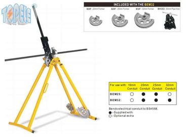 2 Formers Hand Power Gi Conduit Pipe Bender BS4568 Portable Conduit Bending Machine