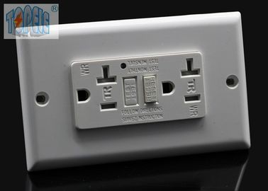 15A 125V AC GFCI Receptacles Duplex Tamper Resistant End Of Life Monitoring Function