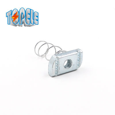 M12 Steel Galvanized Long Spring Channel Nuts