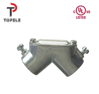 Zinc Die Cast EMT To EMT Pull Elbow Electrical Conduit Connectors