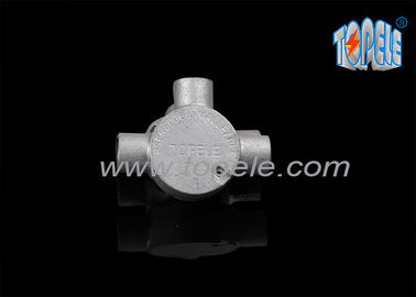 Malleable Iron Circular Junction Box 3 Way Electrical Pipe BS4568 Tee