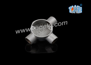 Malleable Iron Circular Junction Box 3 Way Electrical Pipe BS4568 Tee