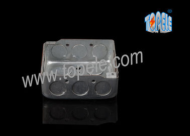 4 X 4 Square Electrical Metal Box Conduit Switch Box EMT 1 - 1 / 2&quot; Deep