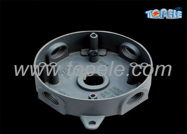 Indoor Weatherproof Junction Box 4&quot; Die Cast Outlet Round Electrical Box