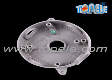 Indoor Weatherproof Junction Box 4&quot; Die Cast Outlet Round Electrical Box
