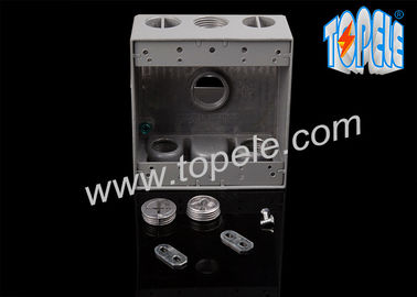 Weatherproof Electrical Boxes Two Gang Outlet Branch Circuit Wiring