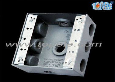 Weatherproof Electrical Boxes Two Gang Outlet Branch Circuit Wiring