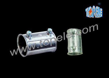 Custom Electrical Conduit Fittings Zinc EMT Coupling Used Indoors And Outdoors