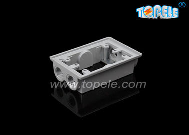 2 inch depth Weatherproof Electrical Boxes One-gang Flanged Extension Rings /four holes, Aluminum