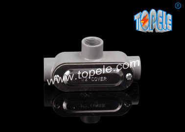 Threaded Aluminum Rigid Conduit Body With Die Cast Cover / Covers And Gaskets -1/2&quot;-4&quot; Powder Coated
