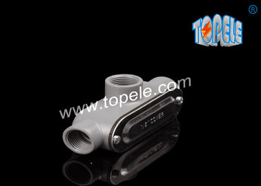 Threaded Aluminum Rigid Conduit Body With Die Cast Cover / Covers And Gaskets -1/2&quot;-4&quot; Powder Coated