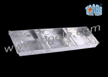 Electrical Metallic Ceiling Outlet Box Covers 1 + 1 + 1 Gang Conduit