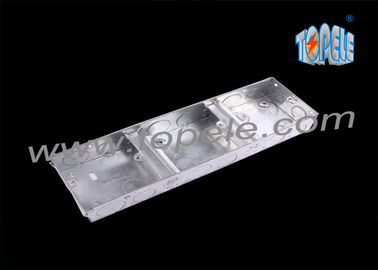 Electrical Metallic Ceiling Outlet Box Covers 1 + 1 + 1 Gang Conduit