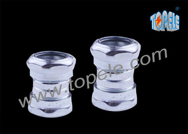 Zinc Die Cast EMT Compression Coupling , EMT Conduit Fittings