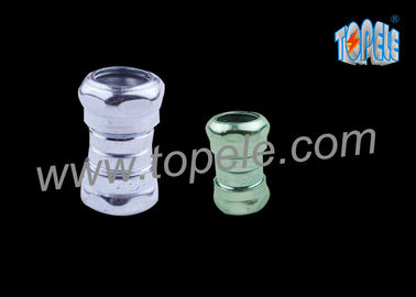 Zinc Die Cast EMT Compression Coupling , EMT Conduit Fittings