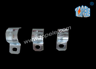 1/2 - 4 Inch ,  IMC Conduit And Fittings  Zinc Plated Steel conduit strap  / One Hole Conduit Pipe Clamp