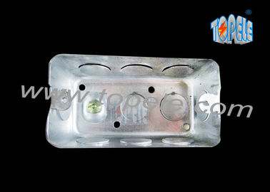 Galvanized Steel Electrical Boxes And Covers Rectangular Iso Certificate