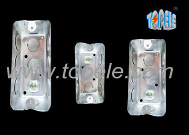 Galvanized Steel Electrical Boxes And Covers Rectangular Iso Certificate