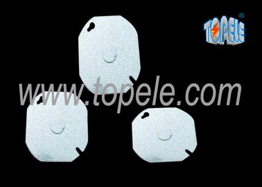 EMT Conduit Box Covers Industrial Blank Up Plate Thickness 1.2mm / 1.5mm / 1.6mm
