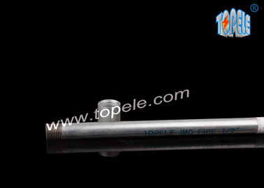 Galvanized IMC Conduit  Steel Pipe ,  IMC Conduit And Fittings With 2 Hole Straps