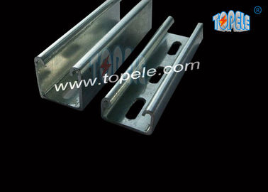 41x21mm 41x41mm  / Mild Steel Slotted Strut C Channel   And  U Channels/