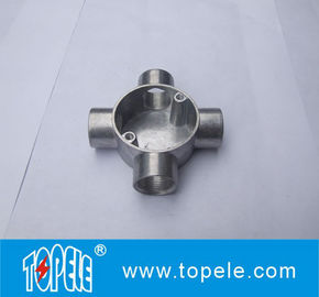 Electric Malleable Iron Cross Circular Intersection Four Way Junction Box