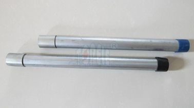 Electrical Galvanized Steel BS4568 Conduit GI Tube With Threaded Coupler， 10 Feet