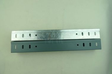 Powder Coated Slotted Steel Gi Cable Trunking Custom Size Trunking Cable Tray