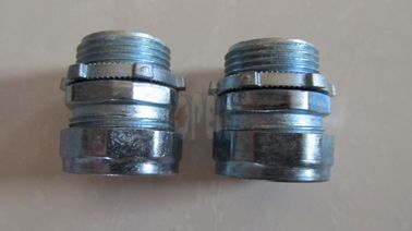 EMT Conduit And Fittings NPT Thread Zinc EMT Compression Connectors