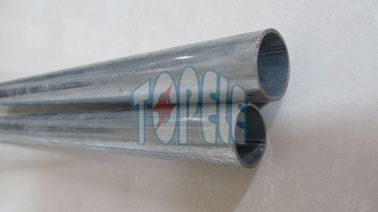 Carbon Steel Galvanized EMT Conduit Tube , Electrical Metallic Tubing