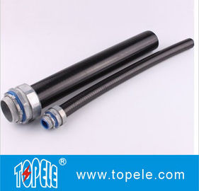 Waterproof LiquidTight Flexible Conduit , PVC Jacketed Flexible Conduit Fittings