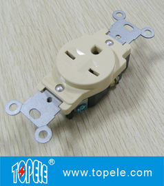 Square Panel GFCI Receptacles Copper / Round Aluminum Aloy POP Up Type Floor Socket