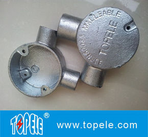GI BS4568 Conduit Fitting 20mm 25mm 32mm 90 Angle Way Circular Junction  Box