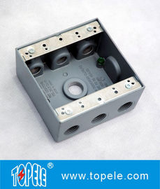 2 Gang Weatherproof Electrical Boxes Aluminum