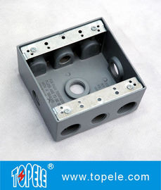 2 Gang Weatherproof Electrical Boxes Aluminum