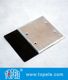 Flat One - gang Aluminum Stamped Cover , Weatherproof Electrical Outlet Boxes