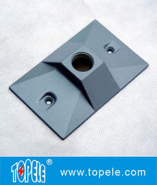 OEM Vertical Aluminum Rectangular Weatherproof Electrical Boxes Cover