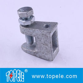 Malleable Iron Beam Clamps, Pipe Fitters Galvanized Top Universal Beam Clamps OEM/ Lay In Lugs/Black Enamel Spring Steel