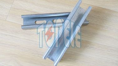 Plain channel41x25mm, 41x35mm Pre-galvanized Perforated Plain / Slotted Strut Channel Steel Unistrut Channel