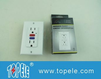 125V Tamper Resistant  Commercial Duplex GFCI Receptacles with LED Indicator Light