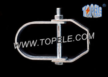 High Duty / UL Standard Pre-Galvanized Steel Clevis Hanger With Bolt and Nuts For Pipes, Pipe Clamp