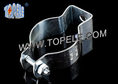 Conduit Steel Hanger Custom Electric Galvanized Pipe Tube With Bolt Nut