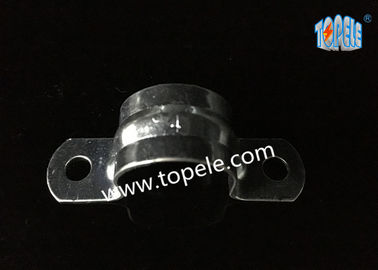 Electrical Metallic Two Hole EMT Conduit Fittings Strap 0.5 Inch - 4 Inch