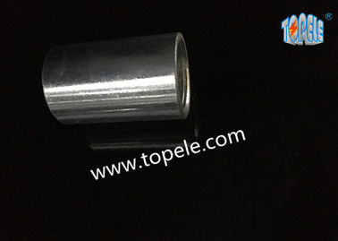 Rigid Coupling Zinc Plated Steel , IMC Conduit Fittings , Electrical Galvanized Threaded Coupler