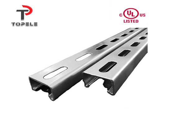 Galvanized Bline Unistrut Channel Metal For Support System 1.5mm