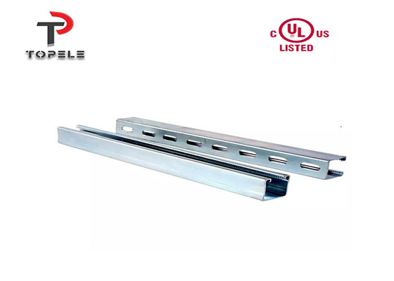 Galvanized Bline Unistrut Channel Metal For Support System 1.5mm