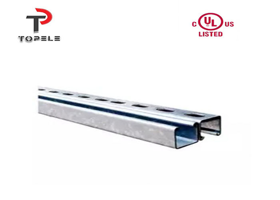 Galvanized Bline Unistrut Channel Metal For Support System 1.5mm